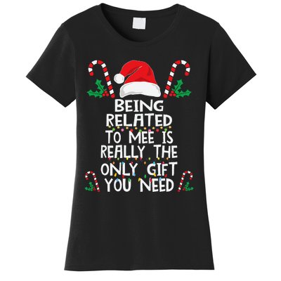 Festive Family Pajamas for Christmas Celebrations Women's T-Shirt