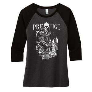 Fknprfct Fkn Prestige Toronto Women's Tri-Blend 3/4-Sleeve Raglan Shirt