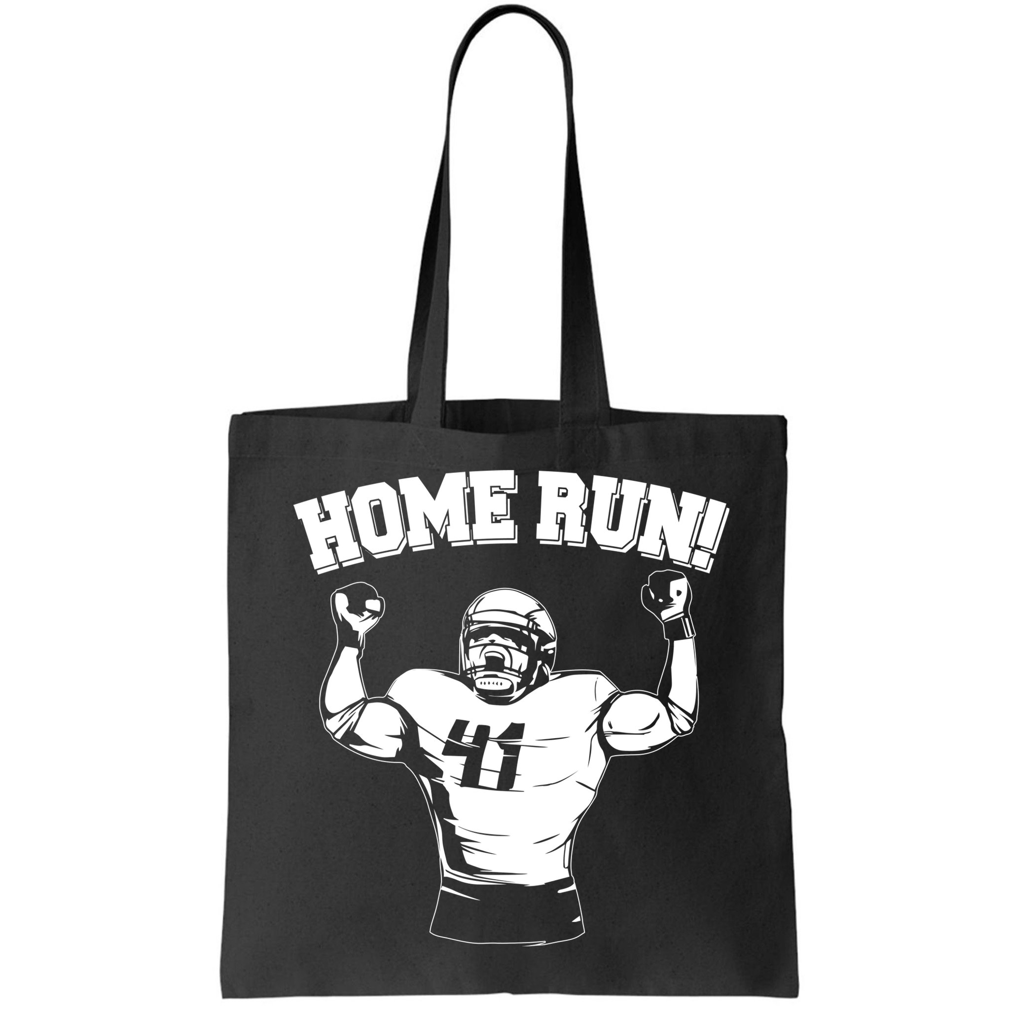 Funny Football Player Home Run Bag