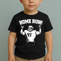 Funny Football Player Home Run Toddler T-Shirt