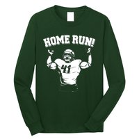 Funny Football Player Home Run Long Sleeve Shirt