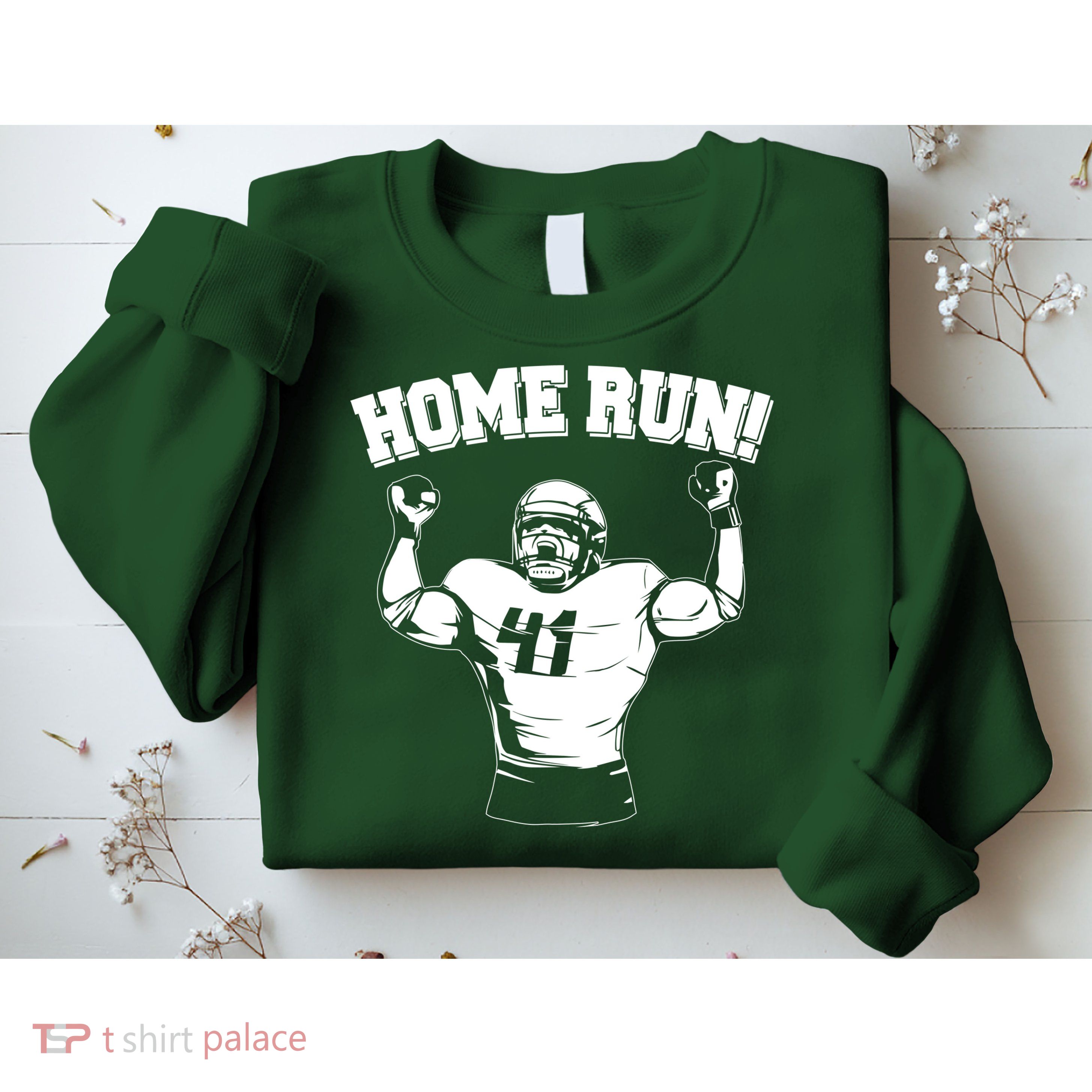 Funny Football Player Home Run Sweatshirt
