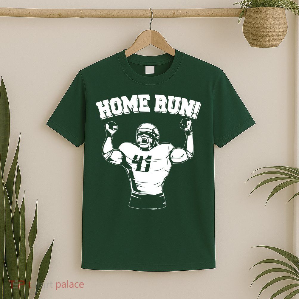 Funny Football Player Home Run T-Shirt