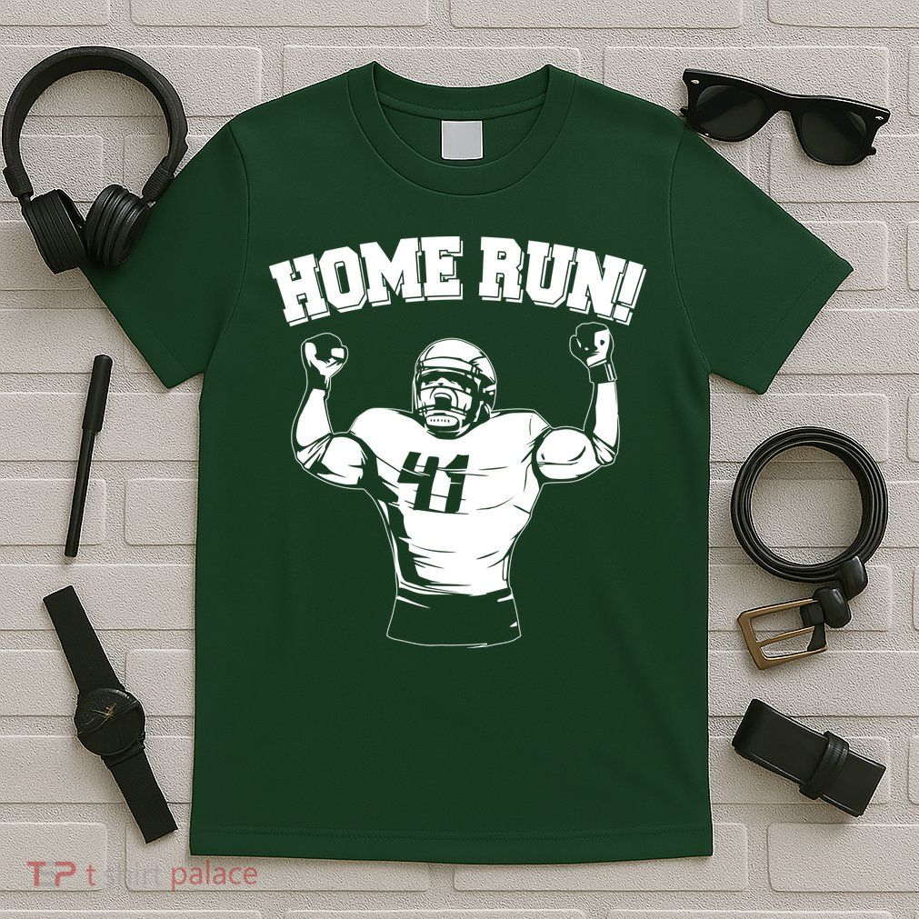 Funny Football Player Home Run T-Shirt