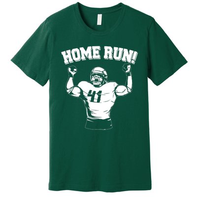 Funny Football Player Home Run Premium T-Shirt