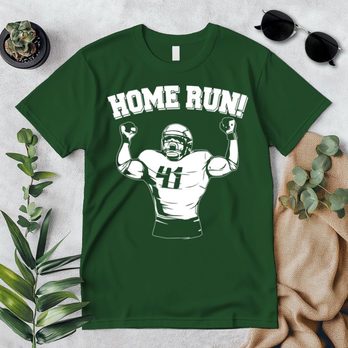 Funny Football Player Home Run Premium T-Shirt