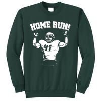 Funny Football Player Home Run Tall Sweatshirt