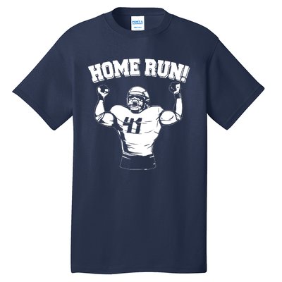 Funny Football Player Home Run Tall T-Shirt