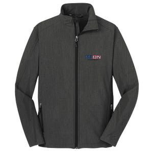 Felon For President 2024 Core Soft Shell Jacket