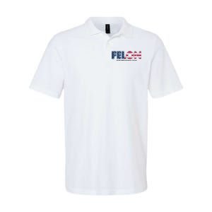 Felon For President 2024 Softstyle Adult Sport Polo