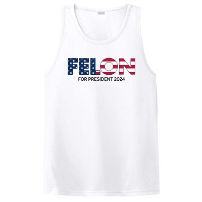 Felon For President 2024 PosiCharge Competitor Tank