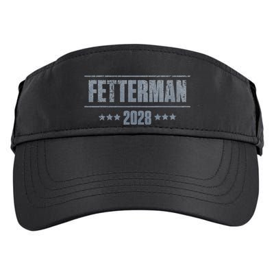 Fetterman For President 2028 Democratic Resistance Trump Adult Drive Performance Visor