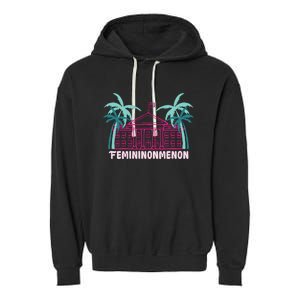 Femininonmenon Funny Presidential Election Garment-Dyed Fleece Hoodie