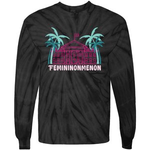 Femininonmenon Funny Presidential Election Tie-Dye Long Sleeve Shirt