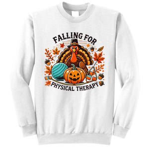 Falling For Physical Therapy Pt Pumpkin Fall Thanksgiving Sweatshirt