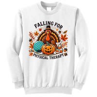 Falling For Physical Therapy Pt Pumpkin Fall Thanksgiving Sweatshirt