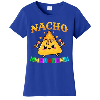 Funny Food Pun Mexican Food Cheese Nacho Valentine Gift Women's T-Shirt