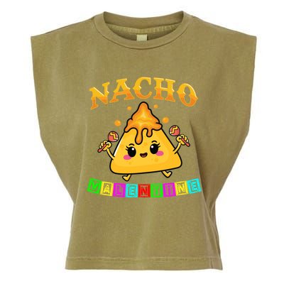 Funny Food Pun Mexican Food Cheese Nacho Valentine Gift Garment-Dyed Women's Muscle Tee