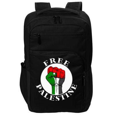 freepalestine free palestine Impact Tech Backpack