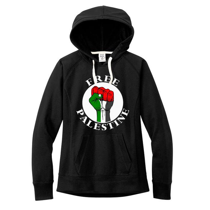 freepalestine free palestine Women's Fleece Hoodie