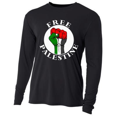 freepalestine free palestine Cooling Performance Long Sleeve Crew