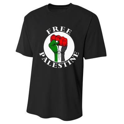 freepalestine free palestine Performance Sprint T-Shirt