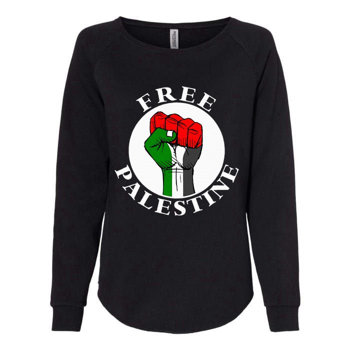 freepalestine free palestine Womens California Wash Sweatshirt