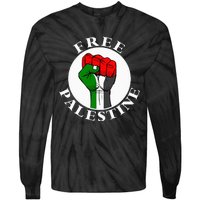 freepalestine free palestine Tie-Dye Long Sleeve Shirt