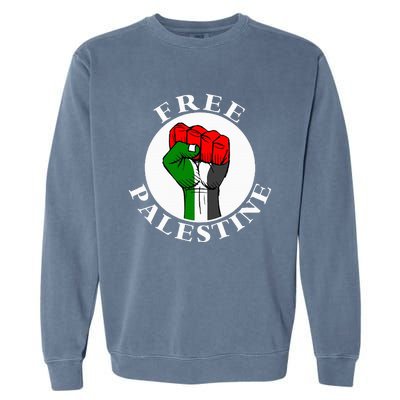 freepalestine free palestine Garment-Dyed Sweatshirt