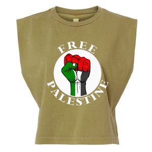 freepalestine free palestine Garment-Dyed Women's Muscle Tee