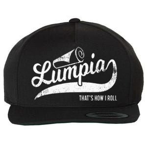 Funny Filipino Pride Lumpia Thats How I Roll Tee Wool Snapback Cap