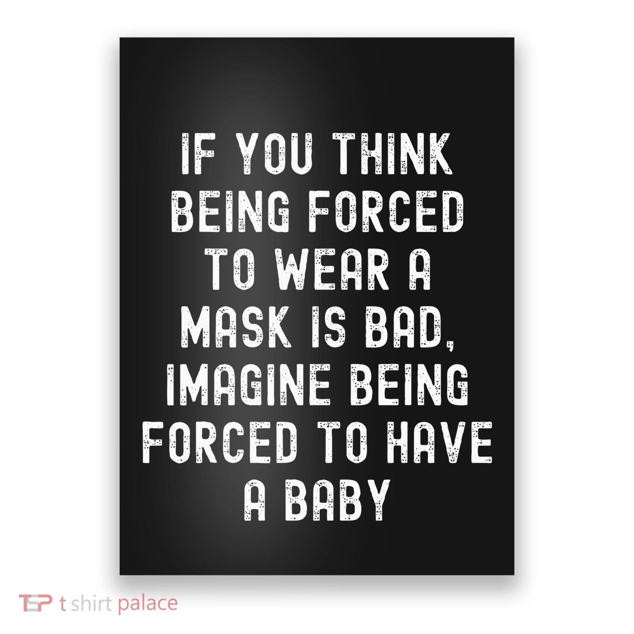 Feminist Feminism Political Mask Humor Poster