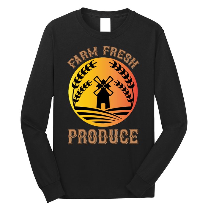 Farm Fresh Produce Long Sleeve Shirt