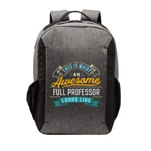 Funny Full Professor Awesome Job Occupation Graduation Vector Backpack