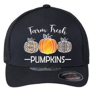 Farm Fresh Pumpkins Flexfit Unipanel Trucker Cap