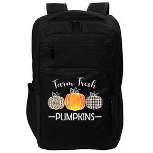 Farm Fresh Pumpkins Impact Tech Backpack