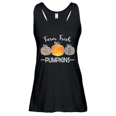 Farm Fresh Pumpkins Ladies Essential Flowy Tank