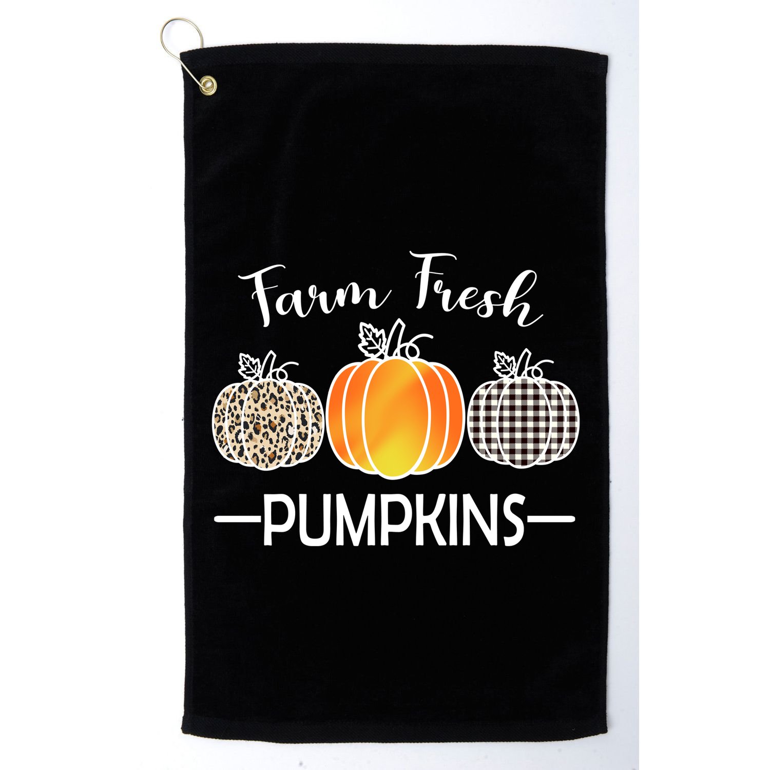 Farm Fresh Pumpkins Golf Towel
