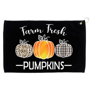 Farm Fresh Pumpkins Grommeted Golf Towel