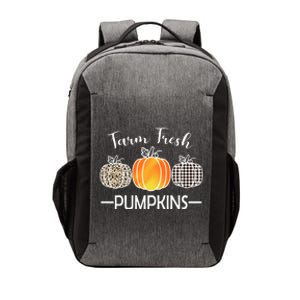 Farm Fresh Pumpkins Vector Backpack