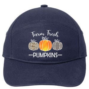 Farm Fresh Pumpkins 7-Panel Snapback Hat