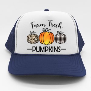 Farm Fresh Pumpkins Trucker Hat