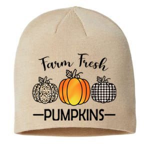 Farm Fresh Pumpkins Sustainable Beanie