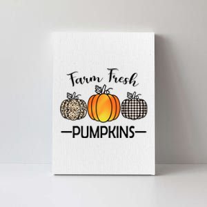 Farm Fresh Pumpkins Canvas