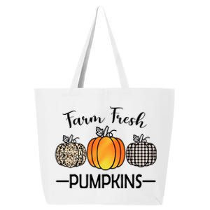 Farm Fresh Pumpkins 25L Jumbo Tote