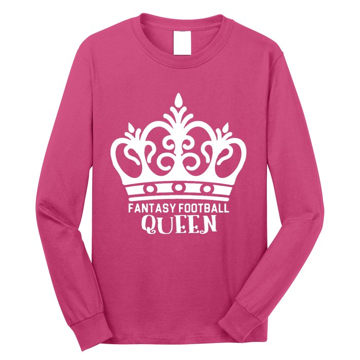 Fantasy Football Queen Long Sleeve Shirt