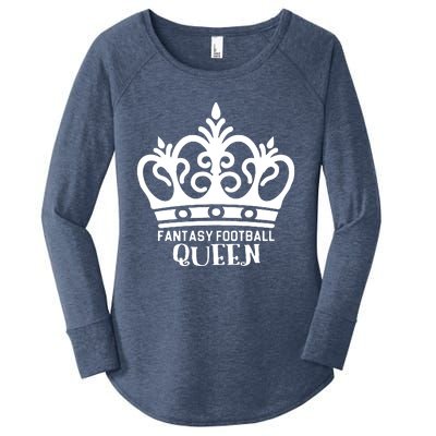 Fantasy Football Queen Women's Perfect Tri Tunic Long Sleeve Shirt