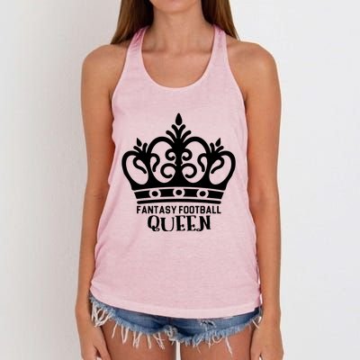 Fantasy Football Queen Women's Knotted Racerback Tank