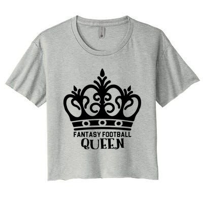 Fantasy Football Queen Women's Crop Top Tee