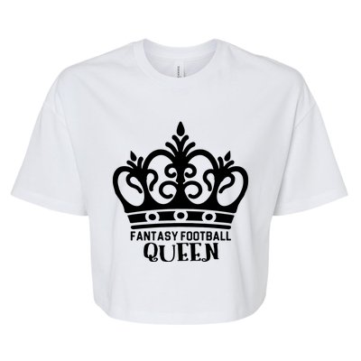 Fantasy Football Queen Bella+Canvas Jersey Crop Tee